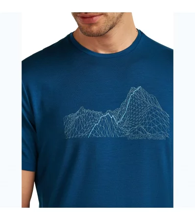 Тениска Icebreaker Merino 125 Cool Lite Sphere SS Tee Beta M's