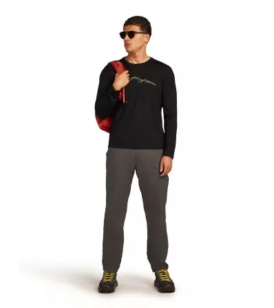 Тениска Icebreaker Merino 150 Tech Lite LS T-Shirt Rainer Ridge M's