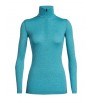 Merino Shirt Icebreaker 200 Oasis LS Half Zip Sky Paths W's