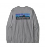 Blouse Patagonia Long-Sleeved P-6 Logo Responsibili-Tee M's